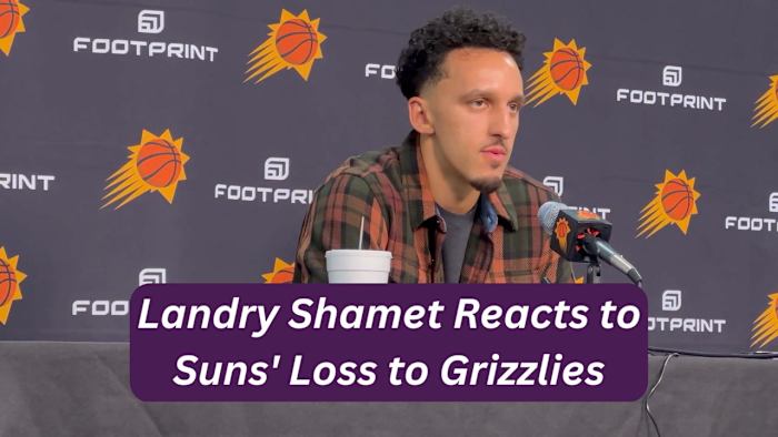 Landry Shamet Reacts to Suns' Loss to Grizzles